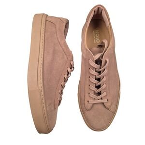 Koio‎ Capri Suede Low Top Sneakers Rose Taupe Mens Sz 42 / 9 US Made in Italy